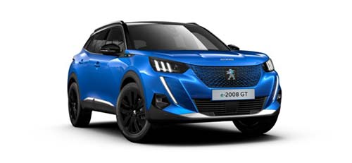 Peugeot E 2008 - Available In Vertigo Blue